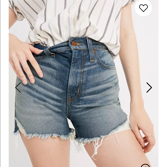 NEW • Madewell • The Perfect Jean Shorts Dayna 25 - Picture 1 of 7